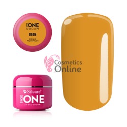 Gel UV Base One Silcare color Gold Pumpkin 5 ml - 95